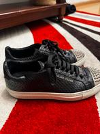 Philip Plein Slangenleer Sneakers, Zwart, Ophalen of Verzenden, Sneakers of Gympen, Zo goed als nieuw