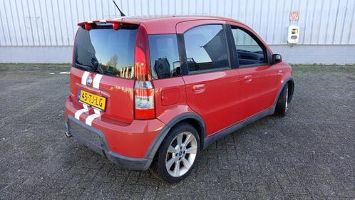 Fiat Panda 100HP 1.4 16V Airco, stuurbrk, CV, 6bak 2006 Rood, Auto's, Fiat, Bedrijf, Panda, ABS, Airbags, Airconditioning, Boordcomputer