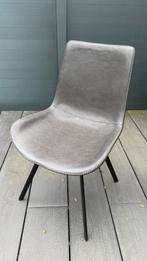 6 eetkamer stoelen, Huis en Inrichting, Ophalen, Gebruikt, Bruin, Metaal