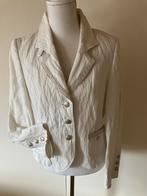 Prachtig ecru jasje van Scarva maat 38, Kleding | Dames, Jasjes, Kostuums en Pakken, Maat 38/40 (M), Beige, Ophalen of Verzenden