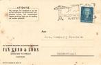 Van Gend + Loos, den Haag - 03.1950 - weigering, Ophalen of Verzenden, Briefkaart