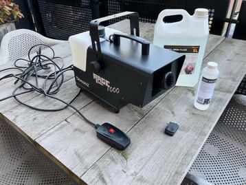 Sneeuwmachine incl extra vloeistof beschikbaar voor biedingen