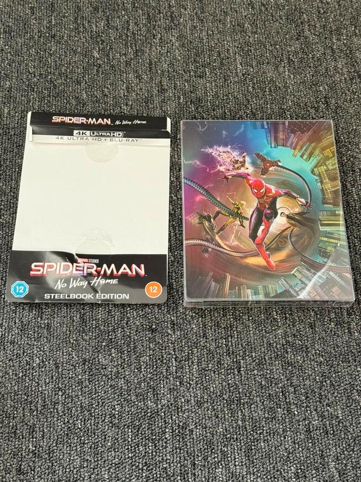 Spider-Man No Way Home steelbook, Cd's en Dvd's, Blu-ray, Zo goed als nieuw, Actie, Ophalen of Verzenden