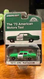 Greenlight 1973 AMC Matador 1/64 Taxi, Nieuw, Greenlight Twxi, Ophalen of Verzenden, Auto