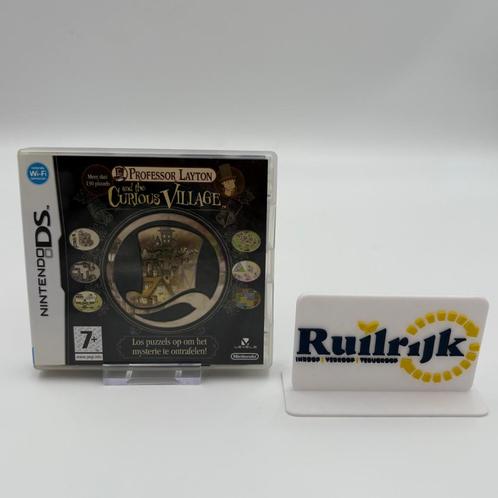 Professor Layton and the Curious Village - Nintendo DS Game, Spelcomputers en Games, Games | Nintendo 2DS en 3DS, Zo goed als nieuw