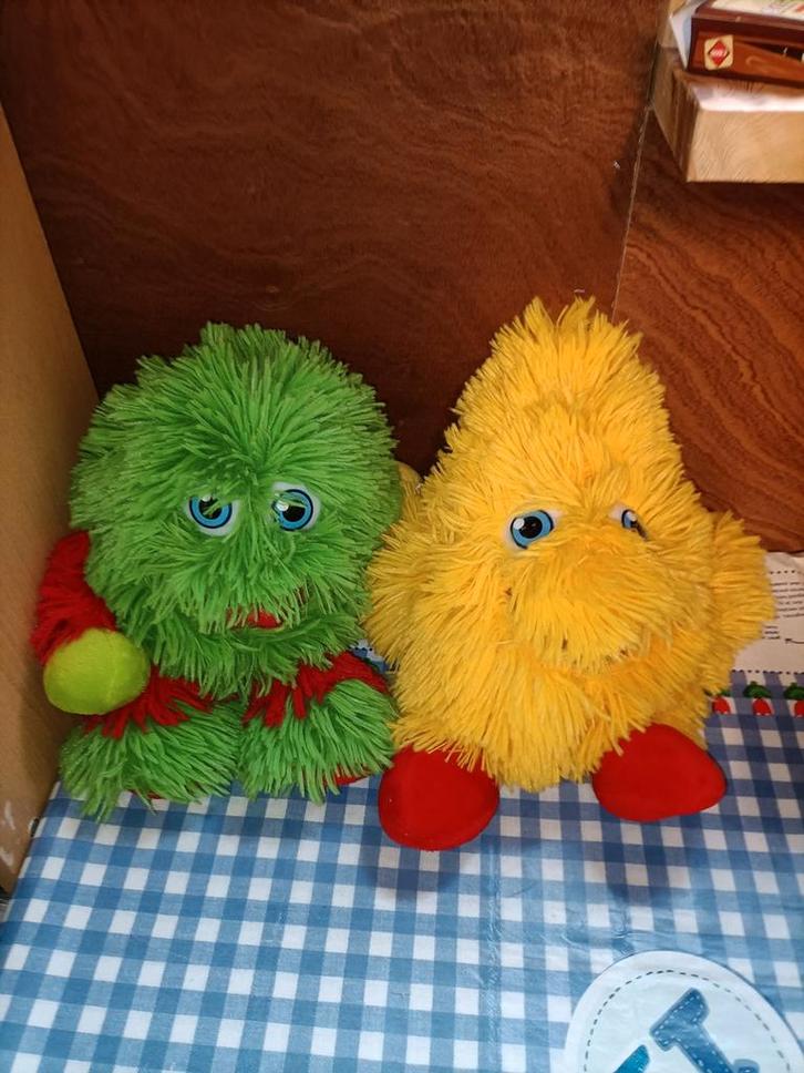 Tita Tovenaar Grobbebol groen en geel, Kinderen en Baby's, Speelgoed | Knuffels en Pluche, Ophalen of Verzenden