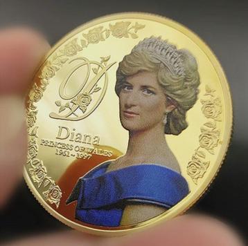 Diana Prinses Van Wales, professionele Herdenkingsmunt. beschikbaar voor biedingen
