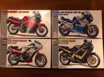 Hasegawa 1:12 Motorfiets Modellen - 4 Stuks, Overige merken, Nieuw, Ophalen of Verzenden, Groter dan 1:32