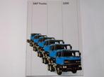 2x DAF 3300 brochures/folders: 1982 + 1984 ANWB RAI Special, Ophalen of Verzenden, Zo goed als nieuw, Overige merken