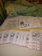 Bassie en Adriaan kleurplaten en bouwplaten, Verzamelen, Overige Verzamelen, Ophalen of Verzenden, Zo goed als nieuw