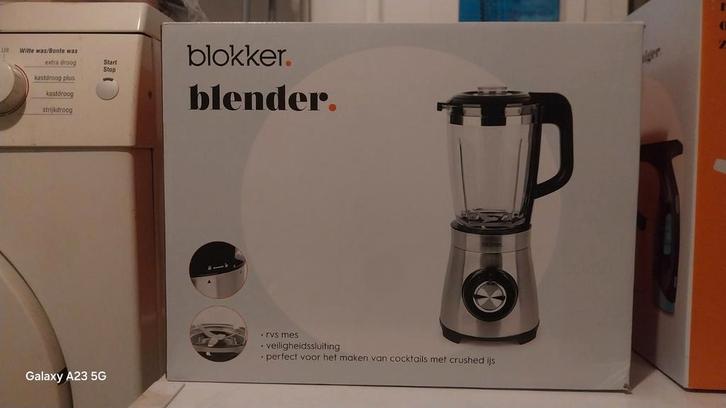 Blokker Blender - Nieuw in doos!, Witgoed en Apparatuur, Blenders, Nieuw, Blender, Ophalen of Verzenden