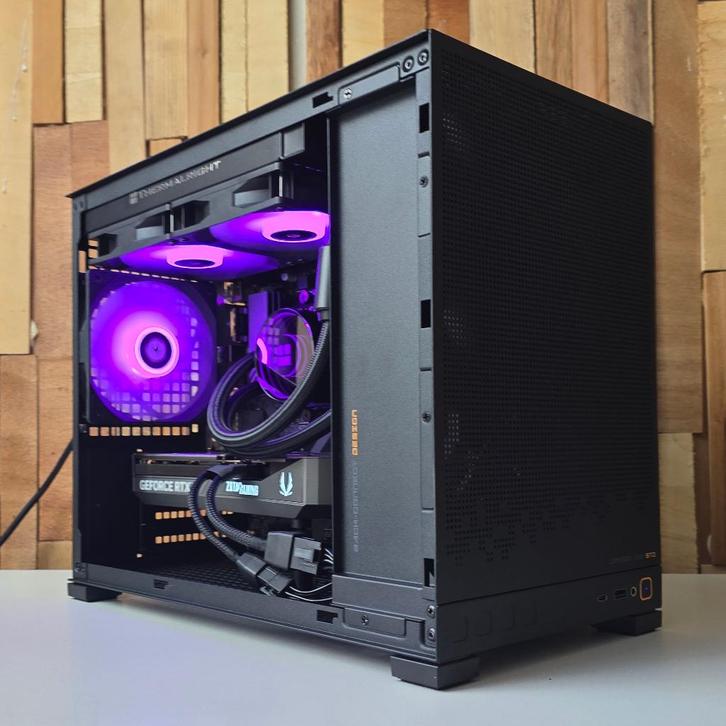 RX 9070, 2TB, 32GB, Ryzen 7500F, waterkoeling | Gaming PC, Computers en Software, Desktop Pc's, Nieuw, 4 Ghz of meer, SSD, 32 GB