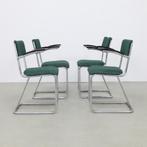 4x Dining Chair model 107 by W.H. Gispen, 1950s, Huis en Inrichting, Stoelen, Gebruikt, Ophalen