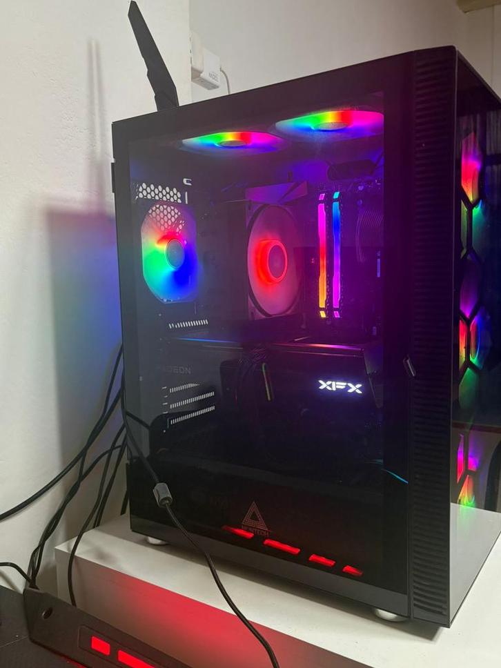 game pc rx9060xt 16gb 1tbssd 32gb ram, Computers en Software, Desktop Pc's, Zo goed als nieuw, 4 Ghz of meer, SSD, 32 GB, Ophalen of Verzenden