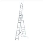 Reformladder 3x10 sporen. ZGAN!, Doe-het-zelf en Verbouw, Ladders en Trappen, Ophalen, Trap, Zo goed als nieuw, Opvouwbaar of Inschuifbaar