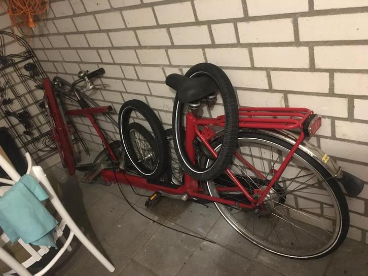 bakfiets, Fietsen en Brommers, Fietsen | Bakfietsen, Gebruikt, 2 kinderen, Ophalen