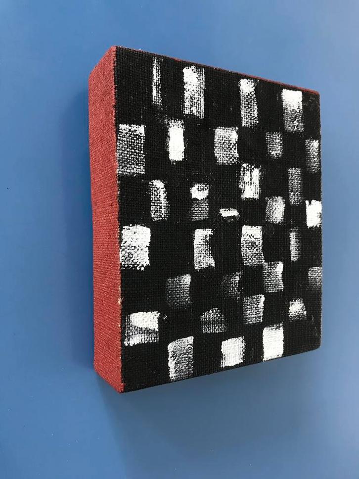 JCJ Vanderheijden, schilderij, Antiek en Kunst, Kunst | Schilderijen | Abstract, Ophalen