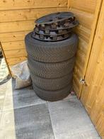 Vredestein 4x winterbanden met wieldoppen en velgen, Auto-onderdelen, Banden en Velgen, Ophalen, Velg(en), 16 inch, 205 mm