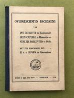 Overgeschoten brokskens (1930), Gelezen, Ophalen of Verzenden, Christendom | Protestants, Jan de Ruiter