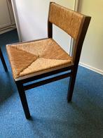 3 Rieten Stoelen - Vintage Look, Huis en Inrichting, Ophalen, Gebruikt, Vintage, Hout