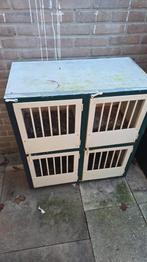Duivenhok licht op wielen, Ophalen, Gebruikt, Hout, Broedkooi of Kweekkooi