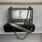 Yves saint laurent Sunset Medium schoudertas zilver nieuw, Ophalen of Verzenden, Nieuw, Grijs, Schoudertasje