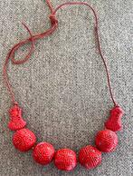 Cinnaber kralensnoer, Ophalen of Verzenden, Overige materialen