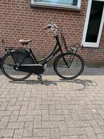 Zwarte cortina moederfiets, Fietsen en Brommers, Fietsen | Dames | Moederfietsen, Gebruikt, Windscherm, 56 cm of meer, 1 zitje