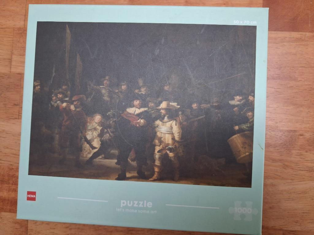 Nachtwacht - puzzel, Ophalen of Verzenden, 500 t/m 1500 stukjes, Nieuw, Legpuzzel