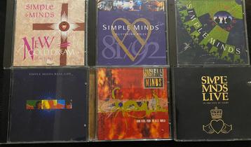 6 CD’s Simple Minds