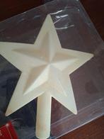 Cremekleurige kerstpiek, Diversen, Kerst, Evora, Onbekend, Ophalen of Verzenden, Zo goed als nieuw
