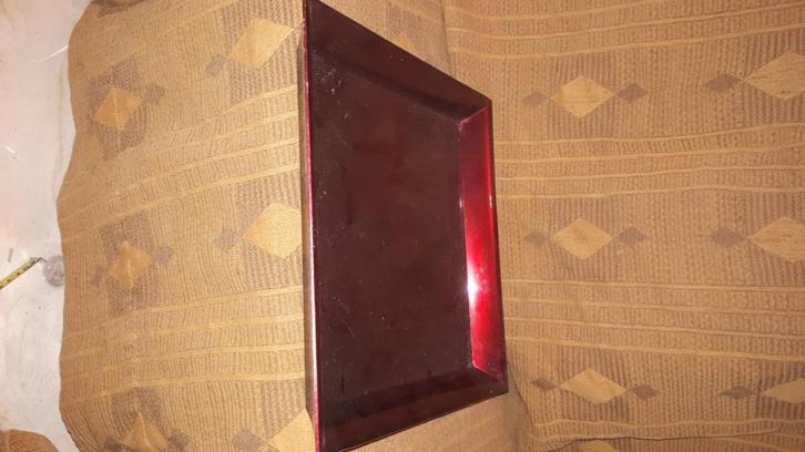 Kaarsenplateau plastic plateau plaat onderzetter theelicht, Huis en Inrichting, Woonaccessoires | Onderzetters, Gebruikt, Overig