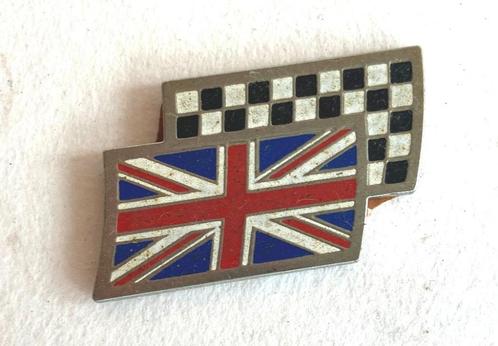 Union Jack & chequered badge., Auto diversen, Auto-accessoires, Nieuw, Ophalen