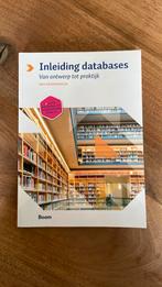Inleiding databases, van ontwerp tot praktijk, Ophalen of Verzenden, Zo goed als nieuw