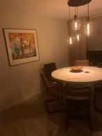 Robuuste Ronde Eettafel - direct beschikbaar, Huis en Inrichting, Tafels | Eettafels, Ophalen, Gebruikt, 50 tot 100 cm, 100 tot 150 cm