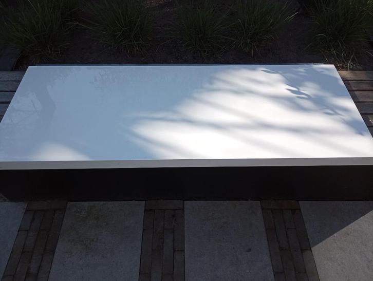 wit bureau / werkblad, Huis en Inrichting, Bureaus, Zo goed als nieuw, Bureau, Ophalen