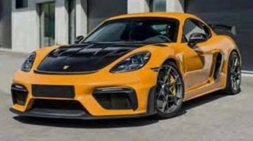 1:18 Porsche Cayman GT4 RS Geel/ Zwart Norev  beschikbaar voor biedingen