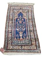 Handgeknoopt Perzisch Zijde tapijt Kayseri Mirab 58x100cm, 50 tot 100 cm, Overige kleuren, 100 tot 150 cm, Perzisch vintage oosters HYPE