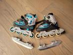 Nijdam skeeler en schaats combi maat 31-34 verstelbaar, Ophalen, Kinderen, Verstelbaar, Gebruikt