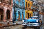 3D Metal Schilderij Havana 120x80, Antiek en Kunst, Kunst | Schilderijen | Klassiek, Ophalen of Verzenden
