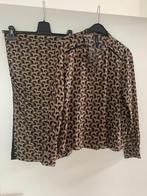 Marccain Rok & Blouse Set maat 36 als nieuw, Kleding | Dames, Jurken, Bruin, Ophalen of Verzenden, Zo goed als nieuw, Knielengte