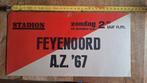FEYENOORD AZ 67 tramkaart ret rotterdam, Sport en Fitness, Voetbal, Ophalen of Verzenden, Zo goed als nieuw