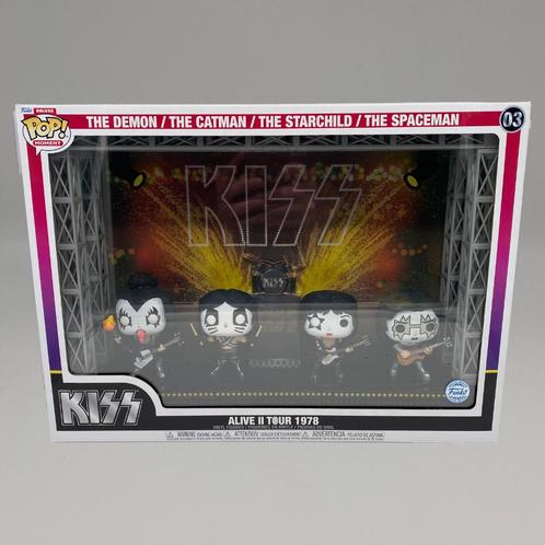 Funko Pop! Moment Deluxe: Kiss - Alive II Tour 1978 #03, Verzamelen, Poppetjes en Figuurtjes, Nieuw, Ophalen of Verzenden