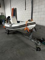 Valiant RIB 4 meter met 40 PK Mercury 4-takt, Watersport en Boten, Ophalen, Overige materialen, Gebruikt, 30 tot 50 pk