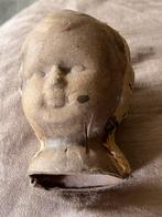 Antiek poppenhoofdje. Soort karton. Hard., Verzenden