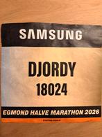 Startnummer Halve Marathon Egmond + Shuttle, Ophalen of Verzenden, Zo goed als nieuw