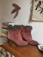 Fred de la bretoniere laarsjes 41 suede, Fred de la Bretoniere, Lage of Enkellaarzen, Ophalen of Verzenden, Roze