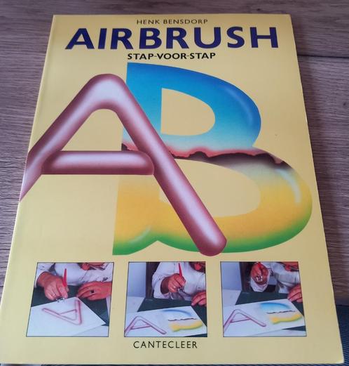 Airbrush stap-voor-stap, Boeken, Hobby en Vrije tijd, Zo goed als nieuw, Overige onderwerpen, Ophalen of Verzenden