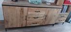 Mango houten Dressoir 80x165x45 ZGAN, Huis en Inrichting, Ophalen, Zo goed als nieuw, 25 tot 50 cm, Metaal