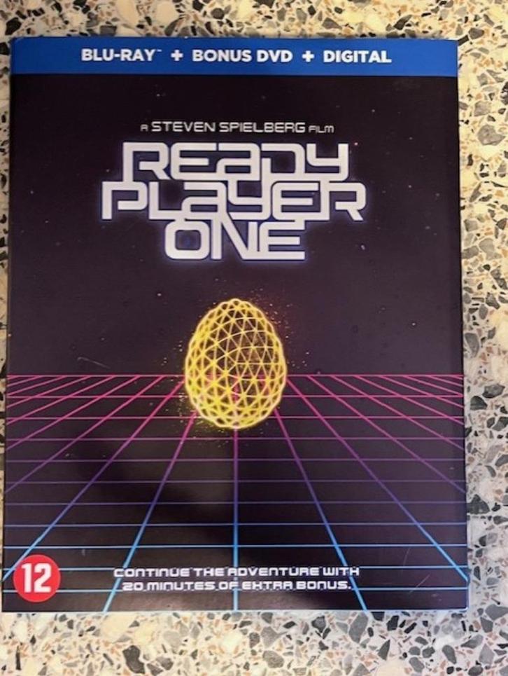 Ready Player One met Bonus DVD Slipcover, Cd's en Dvd's, Blu-ray, Zo goed als nieuw, Actie, Ophalen of Verzenden